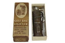 'Golf Bag Lighter - A Practical and Novel Lighter for the Desk or Table' in Original Box