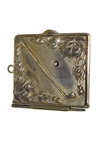 Antique Score Keeper w/ Ornate Crossed Clubs Cover Design - Original Writing Instrument Included