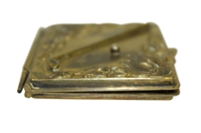 Antique Score Keeper w/ Ornate Crossed Clubs Cover Design - Original Writing Instrument Included