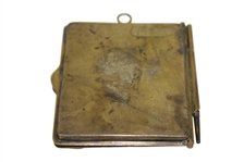 Antique Score Keeper w/ Ornate Crossed Clubs Cover Design - Original Writing Instrument Included