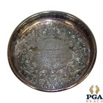 Washington State Golf Tournament Runner Up Award Plate from 1920s