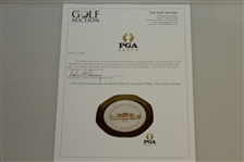 1972 PGA Championship at Oakland Hills CC Decorative Plate - Gary Player Winner
