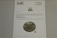 1973 PGA Championship at Canterbury GC Petwer Plate - Jack Nicklaus Winner
