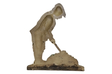 Painted Cast Iron Vintage Golfer Doorstop