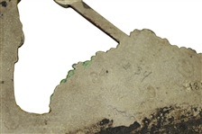 Painted Cast Iron Vintage Golfer Doorstop