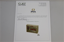 Colonel Golf Ball Box - Sharp Color 
