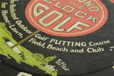 'Round the Clock Golf' Circa 1927 Home Putting Game in Original Tin Box