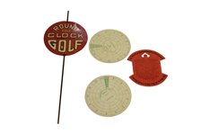 'Round the Clock Golf' Circa 1927 Home Putting Game in Original Tin Box