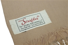 Purported Walter Hagen Scarf 'The Scarfler' By Beau Brummell w/ Button and Button Hole