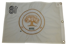 2006 Senior PGA Championship at Oak Tree Embroidered Flag - Jay Haas Winner