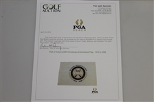 PGA of America 90th Anniversary Embroidered Flag - 1916 to 2006