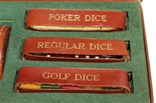 Classic Galloping Golf. Pat Pend. Swift Dice Game with Instructions