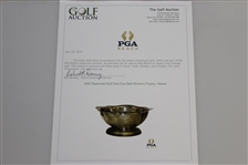 1945 Pawtucket Golf Club Four Ball Winner's Trophy / Award 