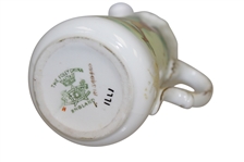 'The Foley China' Fine China Pitcher Featuring golf Scene w/ Gold Trim From England - 'Far and Sure' Design on Back