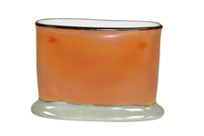 Handpainted Japanese Container w/ Lady Golfer by Noritake