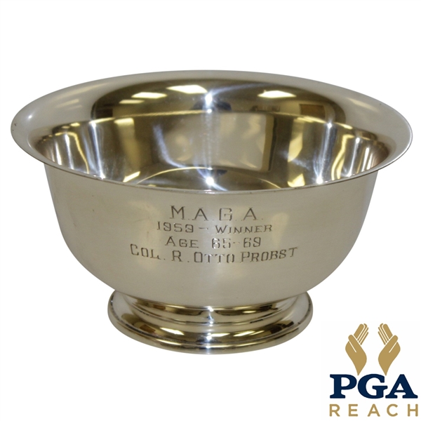 1959 M.A.G.A Sterling Silver Age Group Winners Trophy
