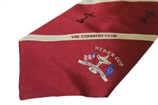 1999 Ryder Cup 'The Country Club' Tie - Red