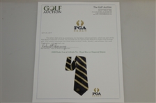 2008 Ryder Cup at Valhalla Tie - Royal Blue w/ Diagonal Stripes