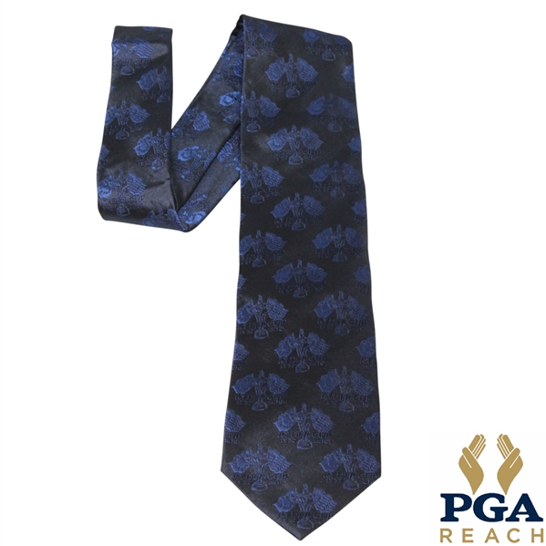 2010 Ryder Cup Tie - Royal Blue w/ Blue Logos