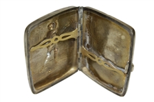 Antique Score Keeper Container w/ Golfer