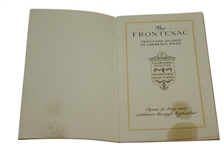 The Frontenac - Thousand Islands St Lawrence River Book