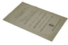 1934 Open Championship at Royal St George Program - Henry Cotton's 1st Open Championship Win