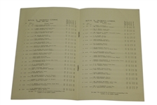 1934 Open Championship at Royal St George Program - Henry Cotton's 1st Open Championship Win