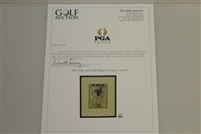 1929 Judge Lady Golfer Magazine Framed - April 27th