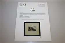 Rule XVII Perrier Golf Illustration By Charles Crombie - Circa 1905