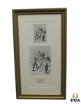R.M.Alexander Original Pen & Ink Drawing Presentation - Circa 1887