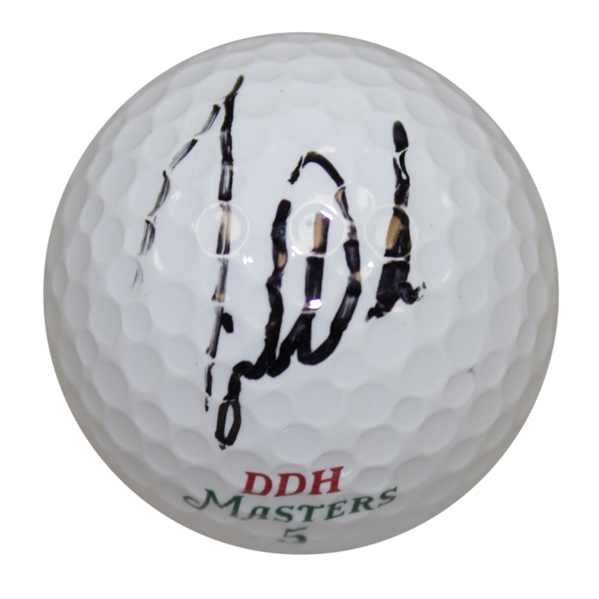 Tiger Woods Signed Masters Logo Golf Ball -Obtained at Tigers 1st Major 1995 Augusta- JSA FULL LETTER