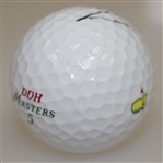 Tiger Woods Signed Masters Logo Golf Ball -Obtained at Tiger's 1st Major 1995 Augusta- JSA FULL LETTER