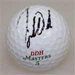 Tiger Woods Signed Masters Logo Golf Ball -Obtained at Tiger's 1st Major 1995 Augusta- JSA FULL LETTER