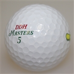 Tiger Woods Signed Masters Logo Golf Ball -Obtained at Tiger's 1st Major 1995 Augusta- JSA FULL LETTER