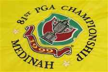 1999 PGA Championship at Medinah Embroidered Pinney Flag - Tiger's Second Major Win