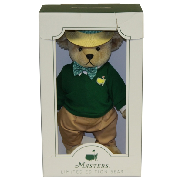 2019 Masters Tournament Home Collection Ltd Ed Bear in Original Box #130/200