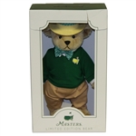 2019 Masters Tournament Home Collection Ltd Ed Bear in Original Box #130/200