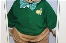 2019 Masters Tournament 'Home Collection' Ltd Ed Bear in Original Box #130/200
