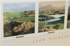 Jack Nicklaus Signed Deluxe Framed 2004 Desert Mountain Signature Collection JSA ALOA