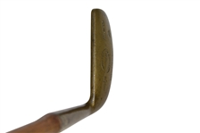 Gibson Brass Head Wood Shafted Gem Putter - Kinghorn Scotland
