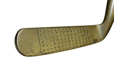 Gibson Brass Head Wood Shafted Gem Putter - Kinghorn Scotland