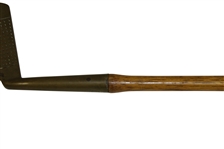 Gibson Brass Head Wood Shafted Gem Putter - Kinghorn Scotland
