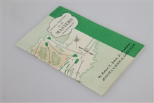 1951 Masters Tournament Spectator Guide - Ben Hogan Winner