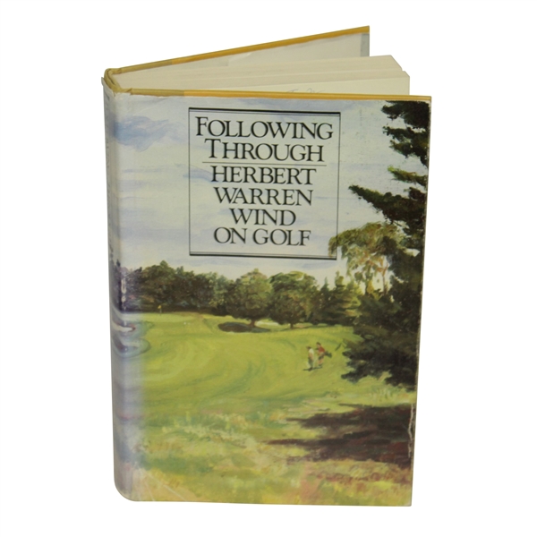 Following Through Book Signed by Author Herbert Warren Wind JSA ALOA