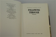 'Following Through' Book Signed by Author Herbert Warren Wind JSA ALOA