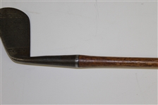 Circa 1920 Kroydon Spade Mashie - Small Brickface Model