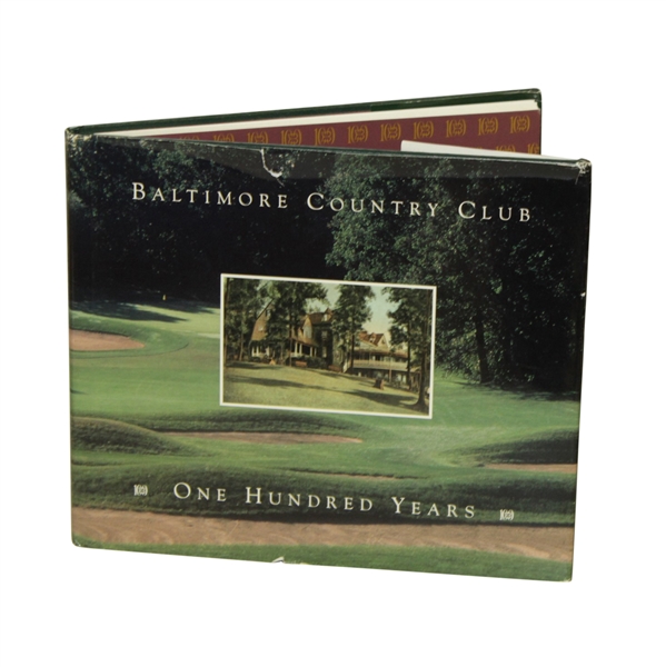 Arnold Palmer Signed Baltimore Country Club One Hundred Years Book - 1998 JSA ALOA