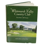 Arnold Palmer Signed & Personalized Whitemarsh Valley CC First Hundred Years Book JSA ALOA