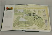 Arnold Palmer Signed & Personalized Whitemarsh Valley CC 'First Hundred Years' Book JSA ALOA