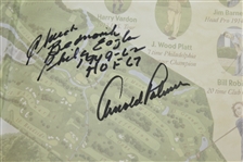 Arnold Palmer Signed & Personalized Whitemarsh Valley CC 'First Hundred Years' Book JSA ALOA